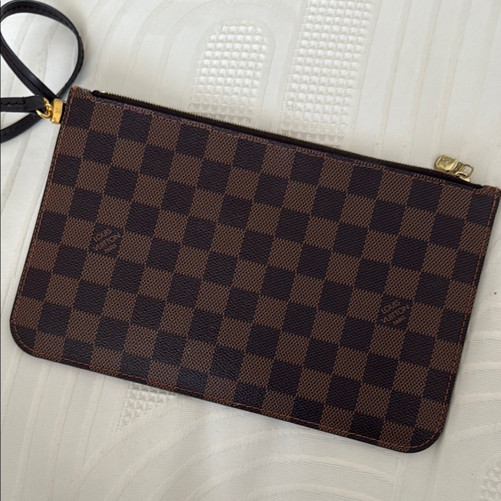 Louis Vuitton Checkered Wristlet